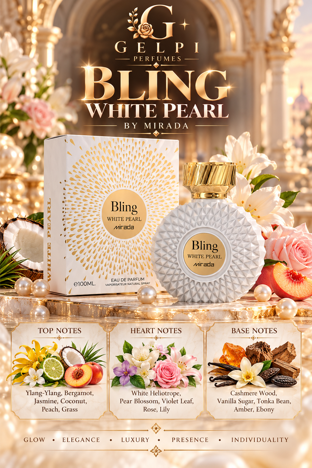Bling White Pearl
